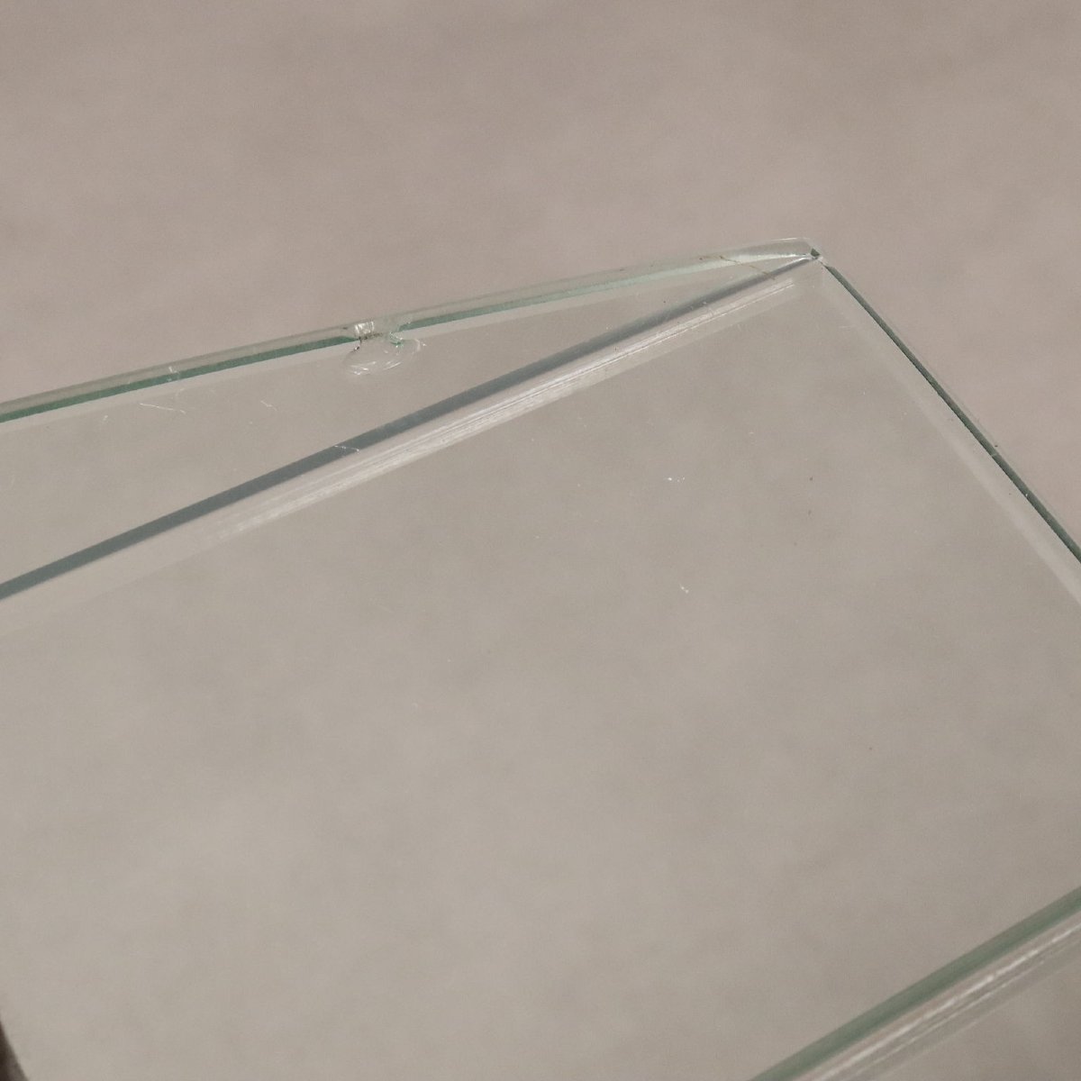 Vintage Coffee Table Design Jacques Hitier Metal Glass Design 1950s Original-photo-2