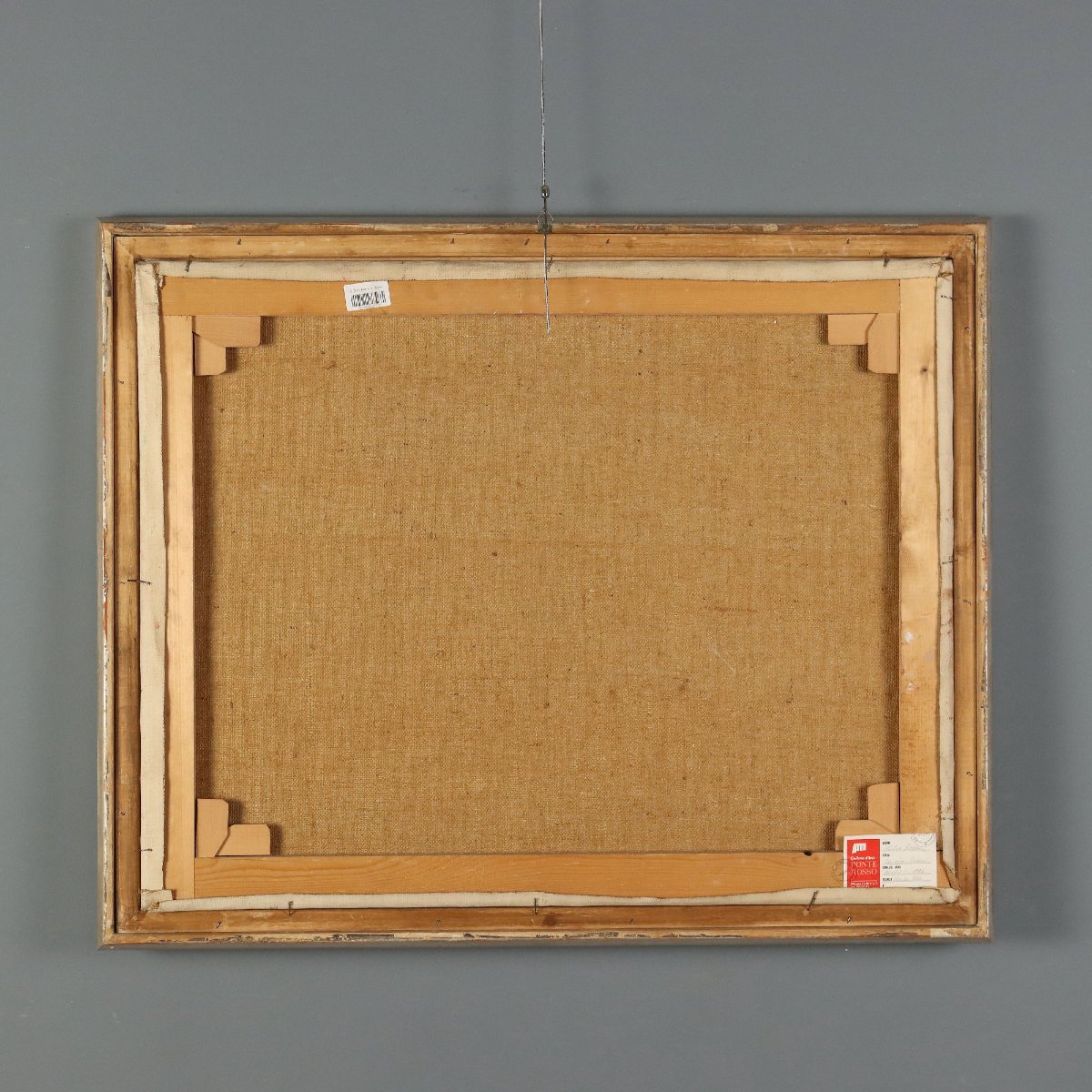 Tableau Moderne Signé Attilio Rossi La Voie Lactée Huile sur Toile 1992-photo-8