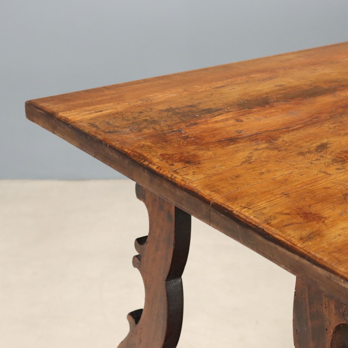 Table Fratino en Noyer du XVIIIe Siècle Italie-photo-4