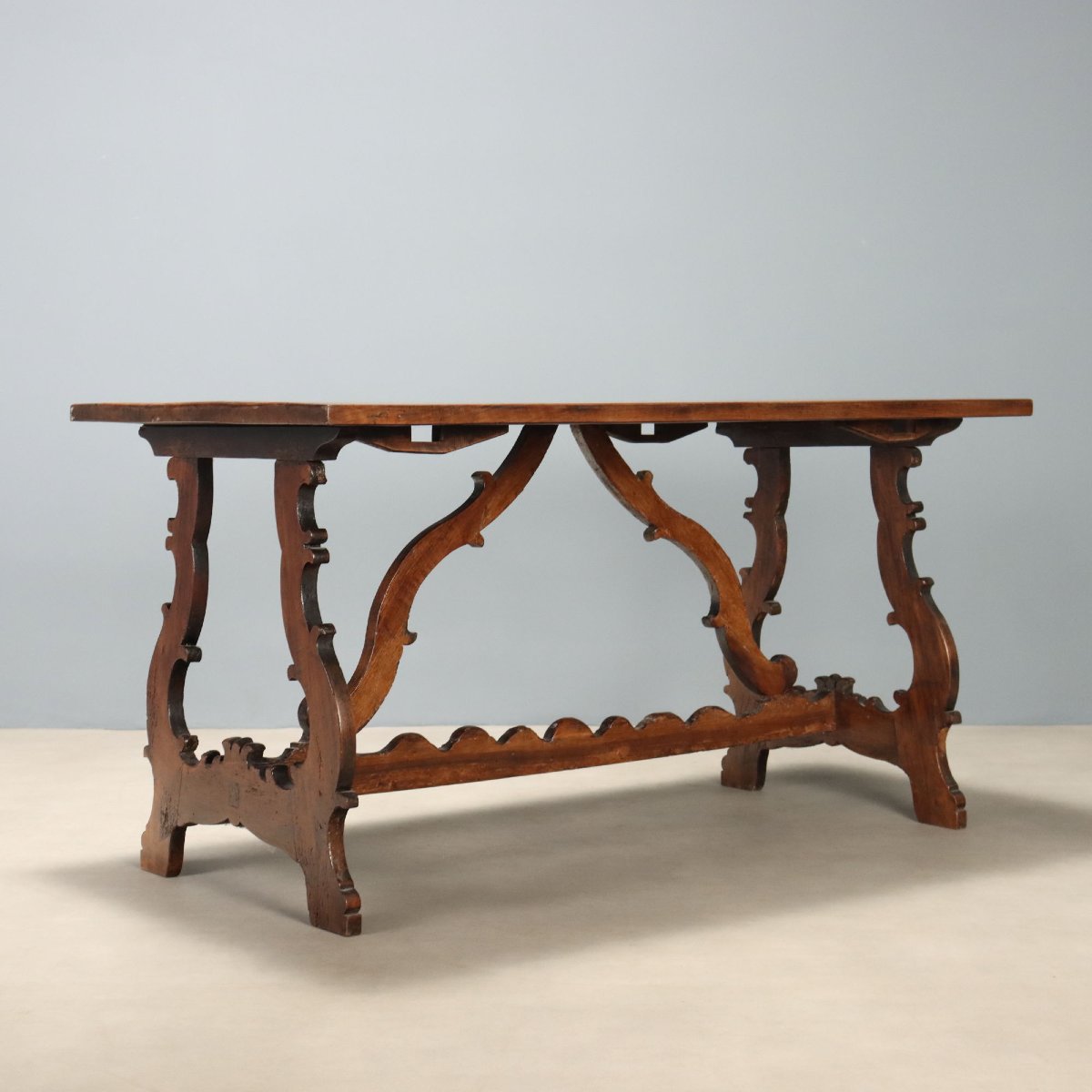 Table Fratino en Noyer du XVIIIe Siècle Italie-photo-3