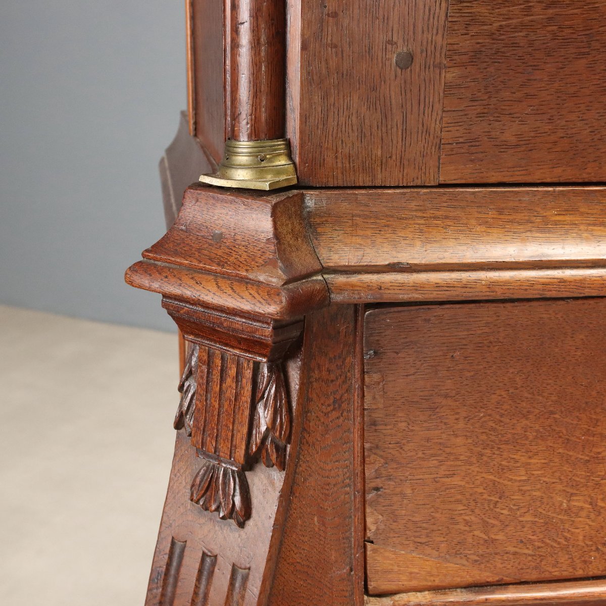 Armoire Néerlandaise en Chêne du XIXe Siècle-photo-3