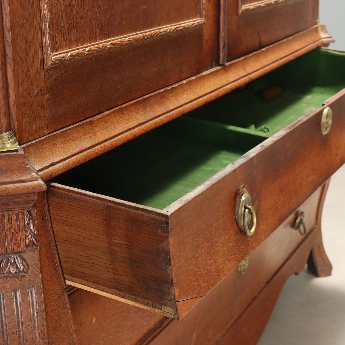 Armoire Néerlandaise en Chêne du XIXe Siècle-photo-7
