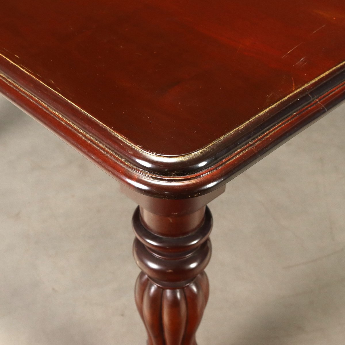 Table Ancienne Style Victorienne Acajou Royaume-Uni XXe Siècle-photo-5