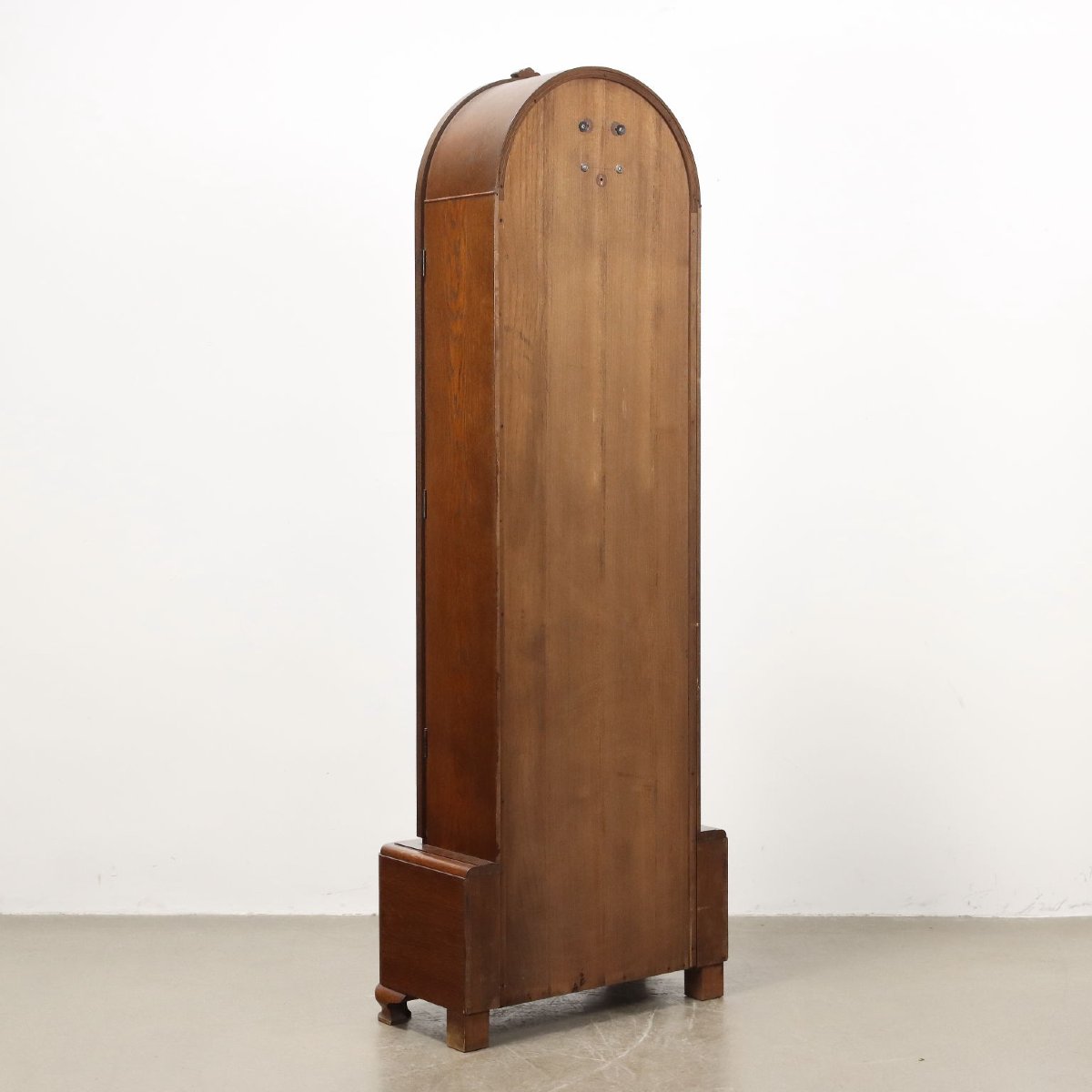 Art Deco-style Oak Pendulum Clock - Germany, Early 1900s; Germany, Early 20th Century-photo-6