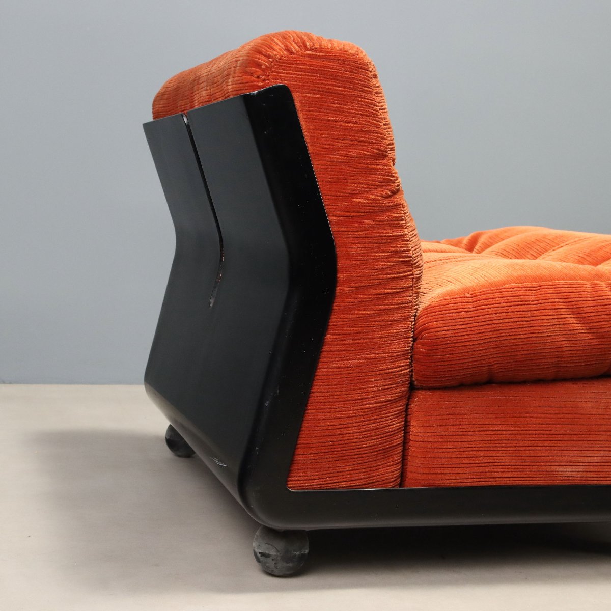 C&b Amanta Armchairs Vintage Design Mario Bellini Italy 1960s-photo-4