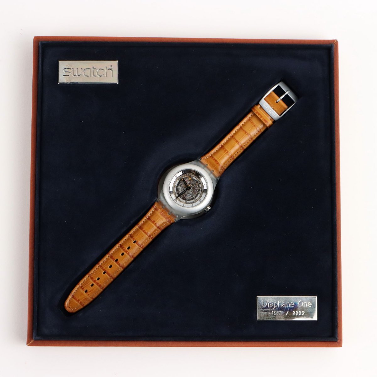 Swatch Diaphane One Carousel Tourbillon Vintage Switzerland 2001 Original-photo-2