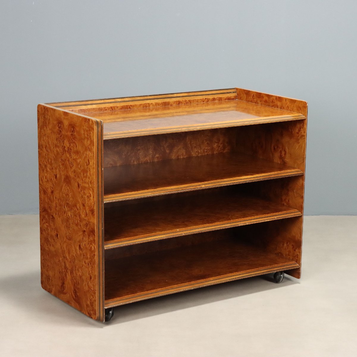 Petite Bibliothèque Maxalto Artona Vintage Design Afra et T. Scarpa Années 70