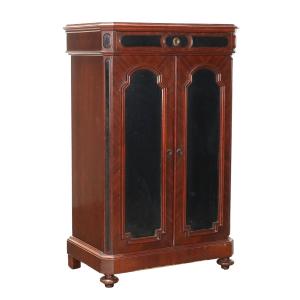 Commode Ancienne Umbertino Merisier Italie du XIXe Siècle
