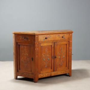 Buffet en bois de cerisier Italie, seconde moitié du XIXe siècle