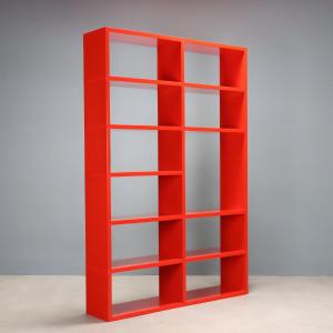 Kartell Modular Bookcase Vintage Design Giulio Polvara 1960s-1970s