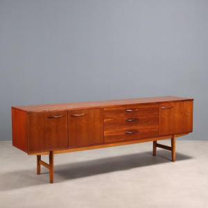 Vintage Sideboard Teak Design 3 Drawers United Kingdom 1960s