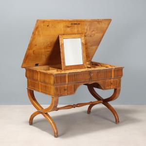 Grande table de travail Italie, milieu du XIXe siècle