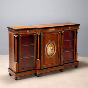 Victorian Rosewood And Bois De Rose Sideboard England Second Half Of The 19th Century