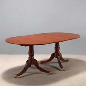 Antique Table Mahogany 3 Sections United Kingdom XIX Century