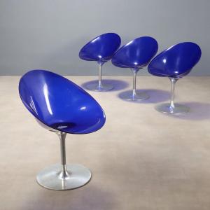Chaises Kartell Ero|s| Design Philippe Starck Italie des Années 1990