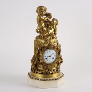 Antique Vittoz Clock Bronze Paris XIX Century