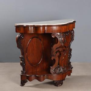 Console Louis Philippe Ancienne Bois de Violette du XIXe Siècle