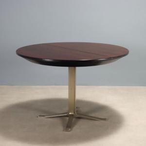 Formanova Table Vintage Design By G. Moscatelli Wood Italy 1970s