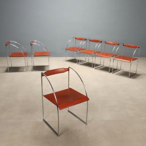 Chaises ICF De Padova 'Patoz' Vintage Design de Francesco Soro Années 60