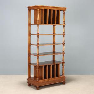 Italian Walnut Etagere, Late 19th Century