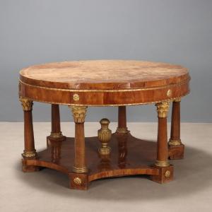 Large Italian Empire-style Table, Early 19th Century