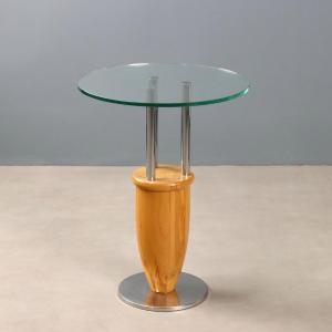 Table basse 'Antonio' Memphis Milano Design Marco Zanuso Années 80-90