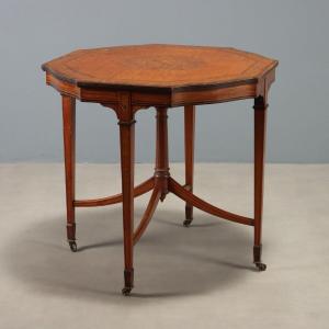 Table Basse Ancienne Citronnier Royaume-Uni du XXe Siècle