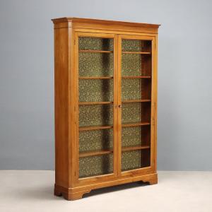 Italian Walnut Bookcase, Second Half Of The 19th Century