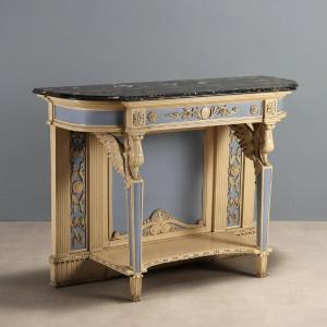 Neoclassical Console Table, Late 19th Century Italy
