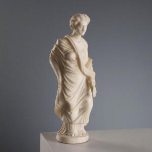 Sculpture Ancienne en Marbre Blanc Italie XIXe siècle