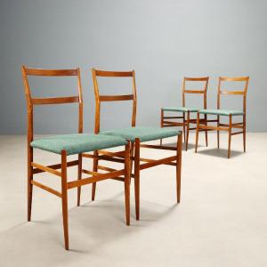 Chaises Cassina 699 Superleggera Vintage Design Gio Ponti Années 60