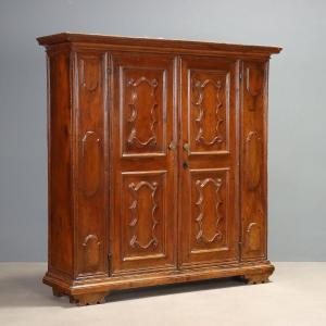 Baroque Walnut Cabinet - Piedmont, 18th Century Piedmont, 18th Century