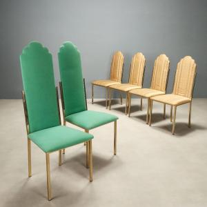 Chaises Vintage Sabot Maison Jensen Desin Alain Delon Années 70
