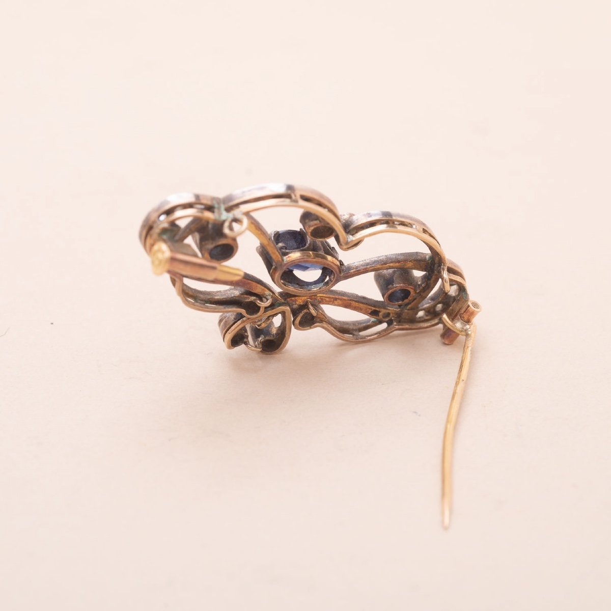 Art Nouveau Butterfly Brooch-photo-2