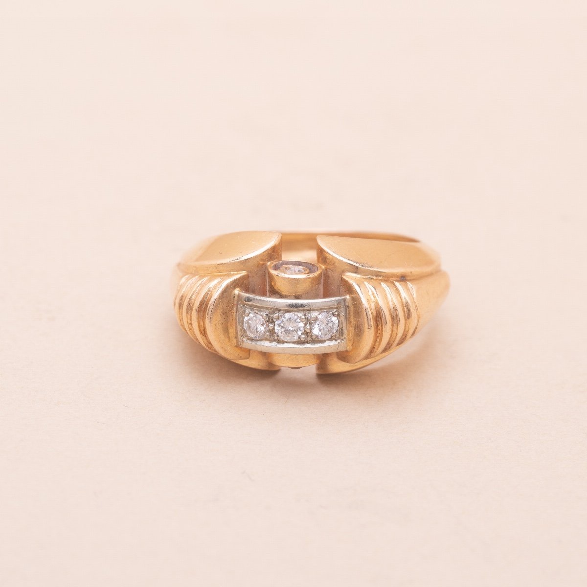 Tank Retro Novara Diamond Ring