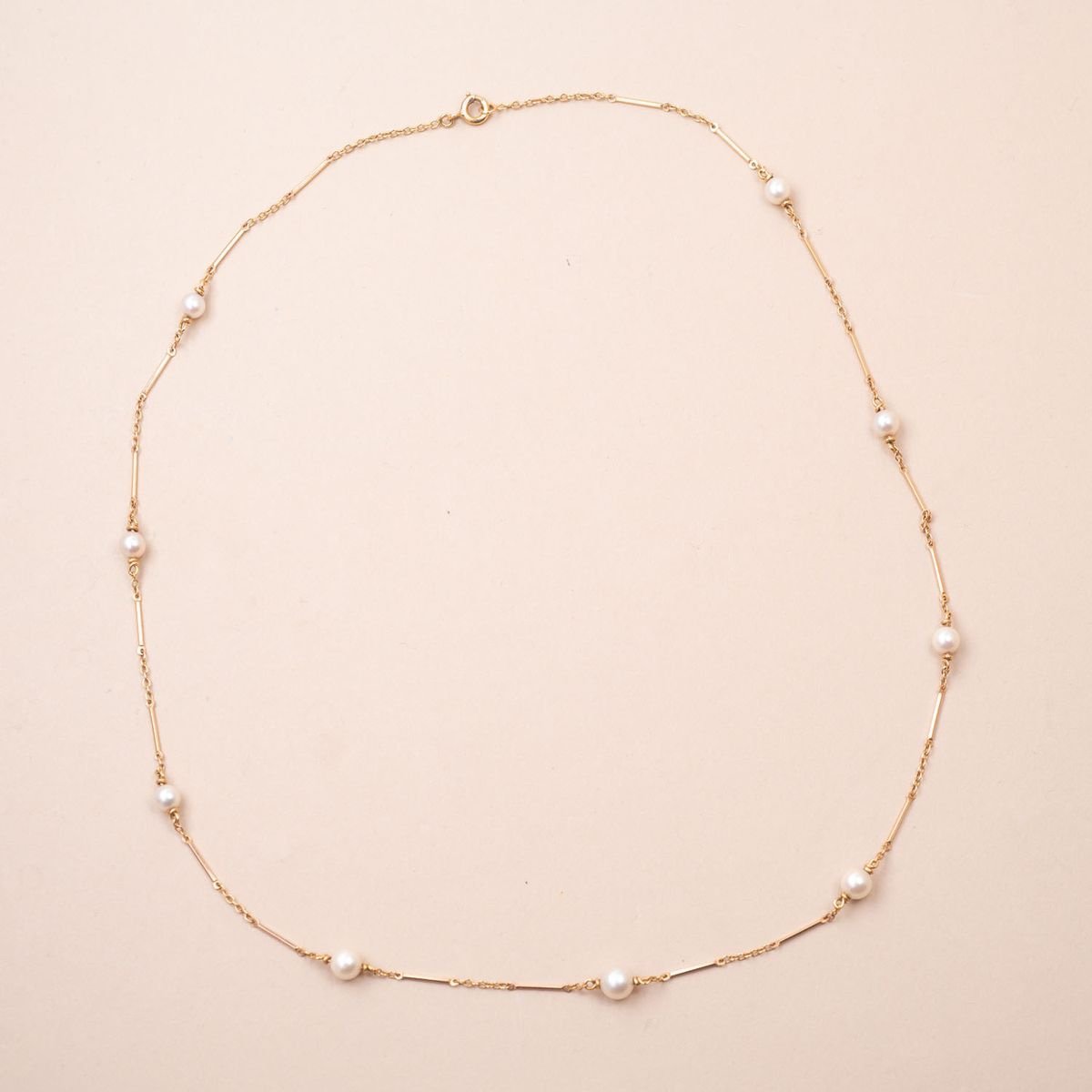Vintage Perrine Beads Necklace-photo-2