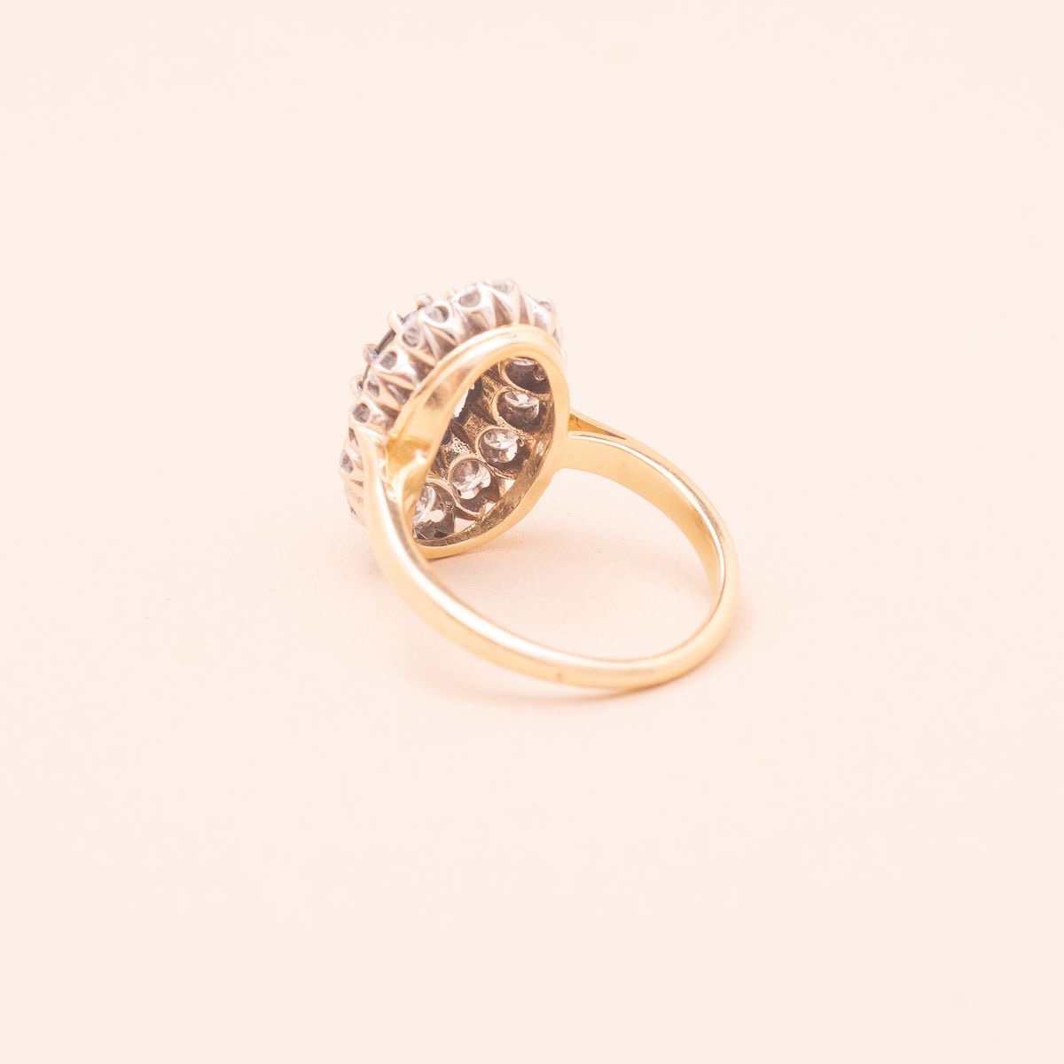 Bague Vintage Pompadour Saphir 1.60 carat-photo-3