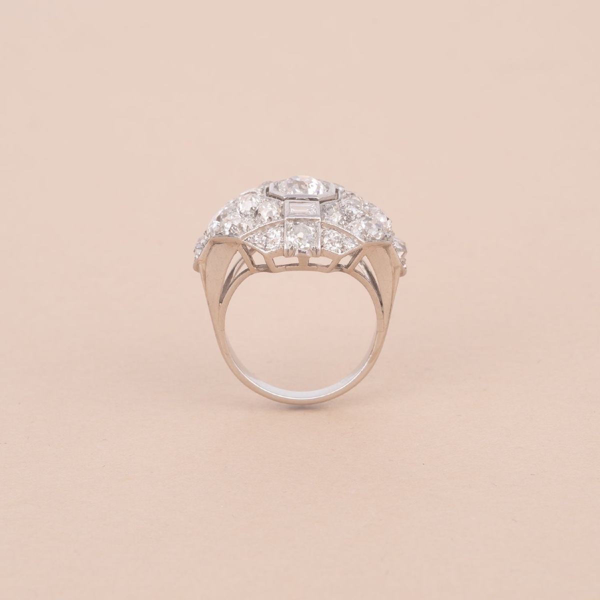 Gloria Art Deco Diamond Ring-photo-3