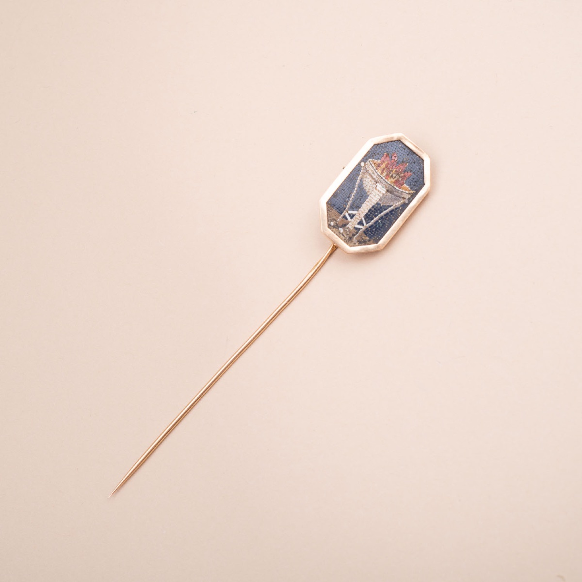 Epingle Antique Mosaic 18e siècle-photo-3