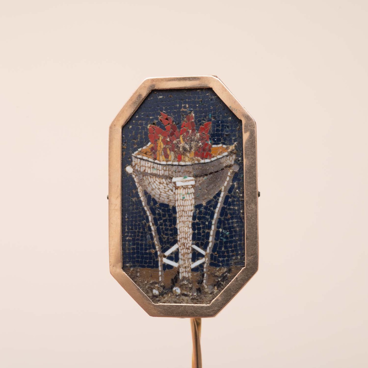 Epingle Antique Mosaic 18e siècle