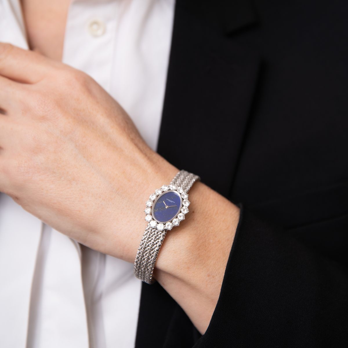 Vacheron Constantin Montre du Soir Diamants Lapis Haute Horlogerie -photo-2