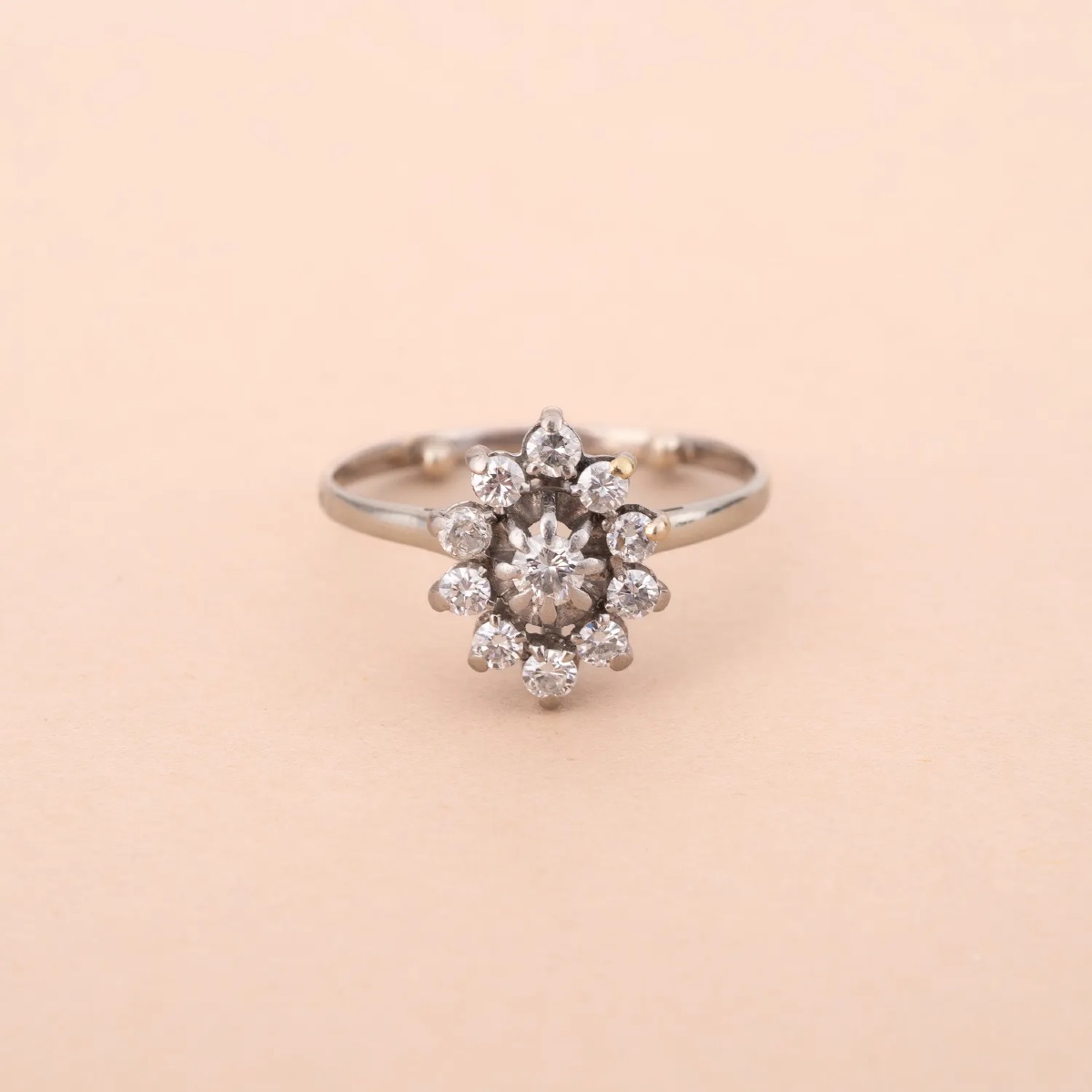 Bague Pompadour Or Diamants-photo-2