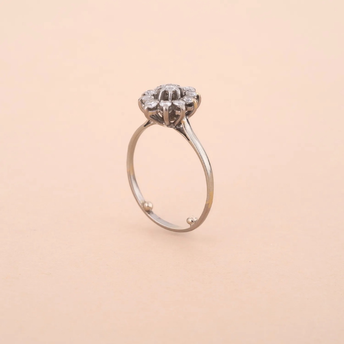 Bague Pompadour Or Diamants-photo-4