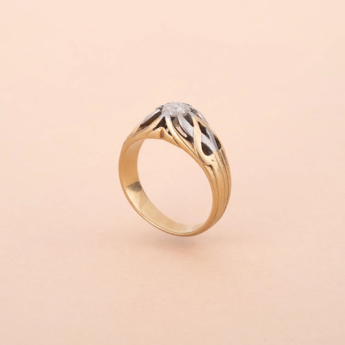 England 1910 Bangle Ring-photo-3