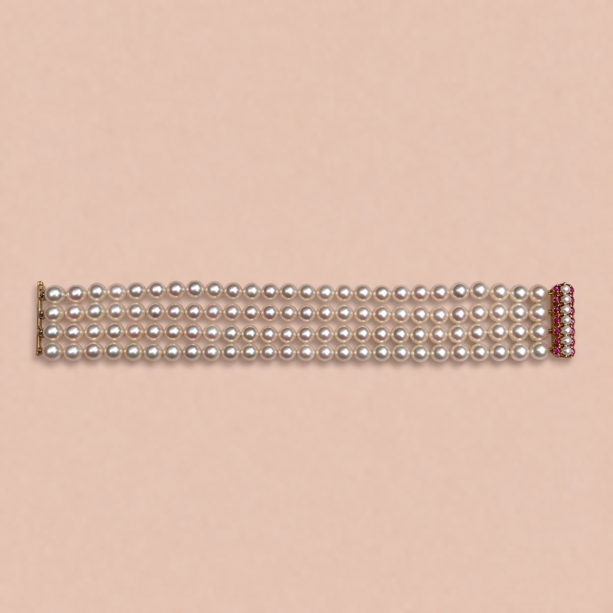 Diane Ruby Pearl Bracelet-photo-3
