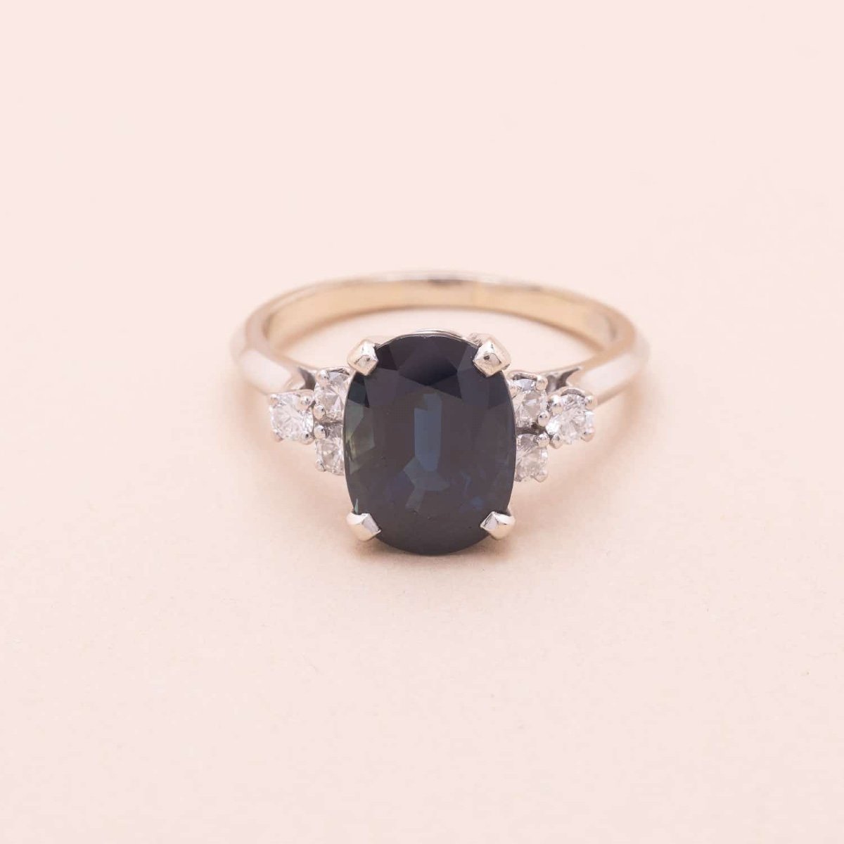 Bague Royal Blue Saphir-photo-2