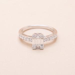 Saint-tropez Baguette Diamonds Ring