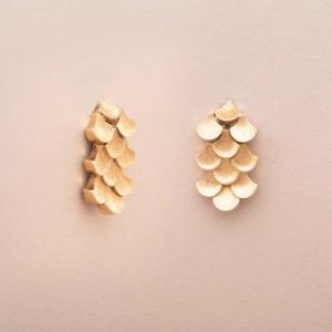 Buccellati Vintage Boucles Ginko Or