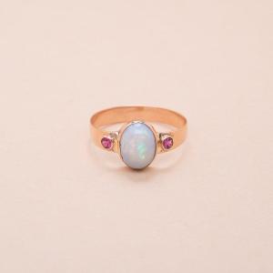 Opal Engagement Ring 1900