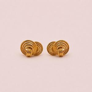 Boucles d’Oreilles Torsades